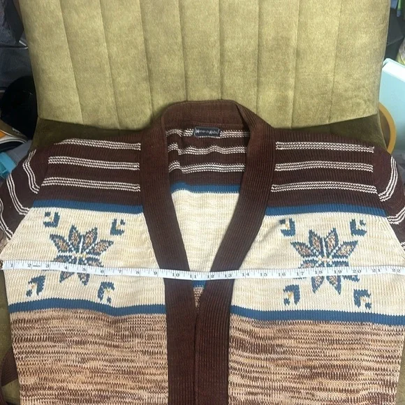 Monarch Knits vintage open belted cardigan - Picture 11 of 14